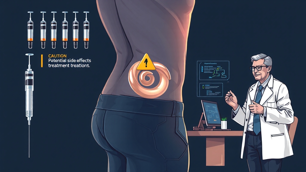 다이어트 주사 효과 총정리: 종류별 비교부터 체중 감량 후기까지 2 다이어트 주사 종류별 특징 비교 (illustration 스타일)