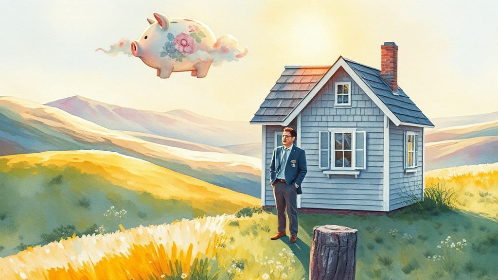 주택담보대출 고정금리 vs 변동금리: 핵심 비교와 현명한 선택 가이드 5 마무리 조언 (watercolor 스타일)