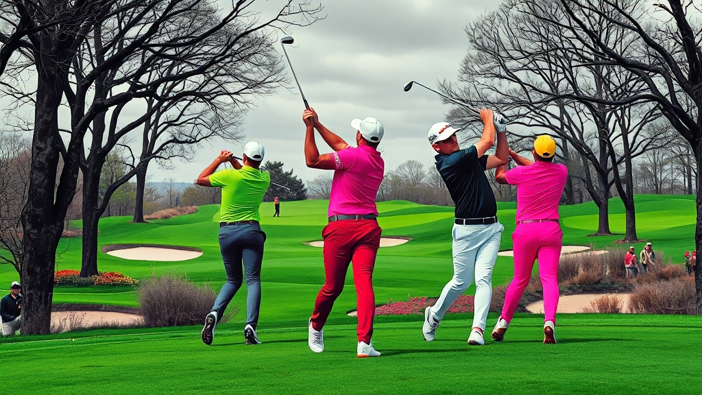 LIV 골프 코리아, 어떤 대회인가요? (popart 스타일)