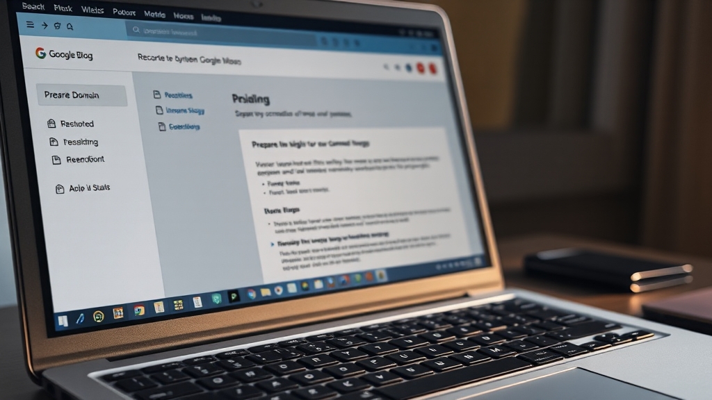 구글 블로그 연결, 사전 준비는? (realistic 스타일)