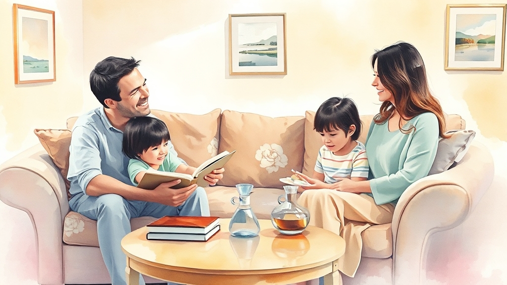 성년후견 제도 활용 시 유의사항 (watercolor 스타일)