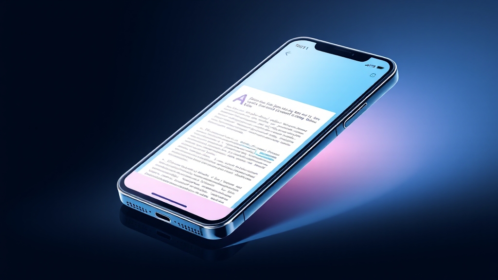 아이폰 스크롤 캡쳐 (illustration 스타일)