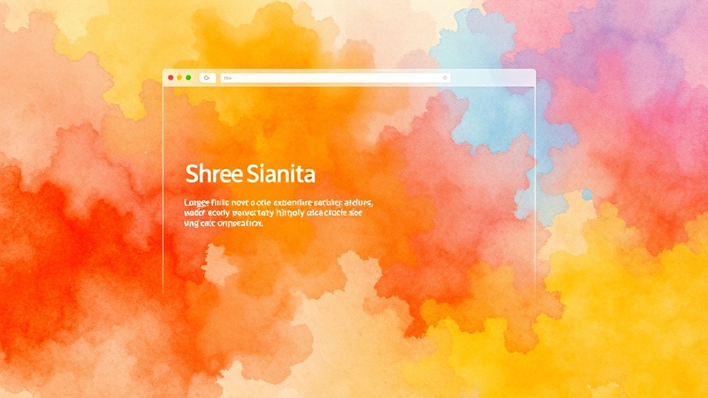 사파리 전체 캡쳐 (watercolor 스타일)