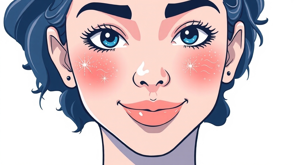 미백주사, 무엇일까요? (cartoon 스타일)