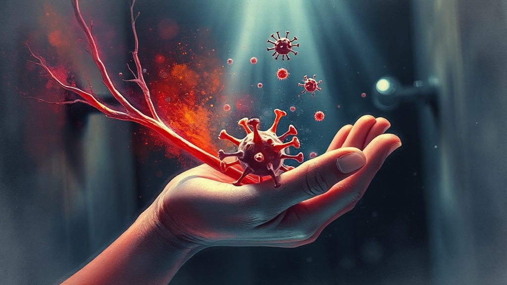 대상포진 예방접종 A to Z: 원인부터 종류, 시기, 주의사항, 생활습관까지! 1 대상포진 원인과 위험성 (watercolor 스타일)