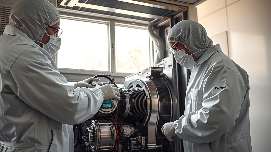 전문가의 청소 과정 (realistic 스타일)