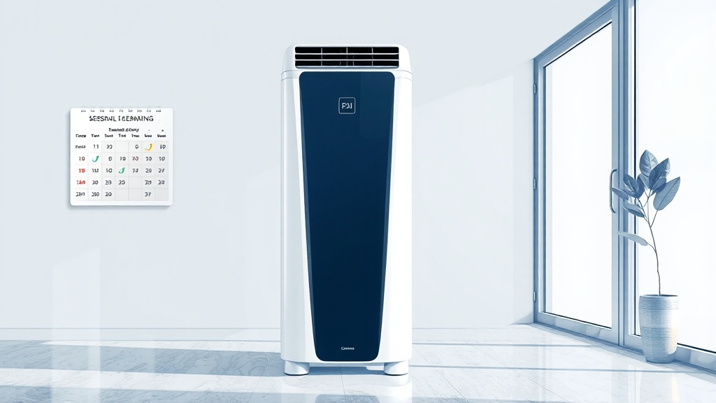 청소 시기별 비용 비교 (illustration 스타일)