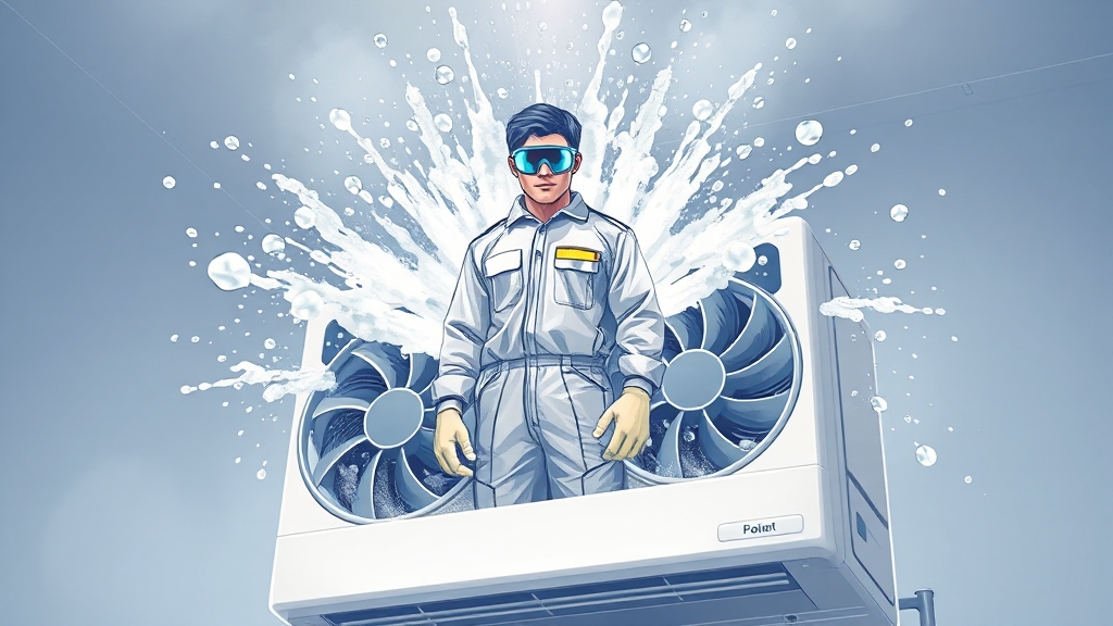 완전 분해 청소, 어떻게 진행될까요? (illustration 스타일)