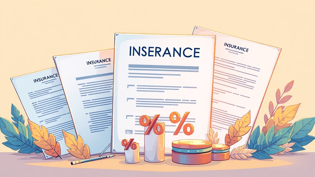 보험료 절약 팁 (illustration 스타일)