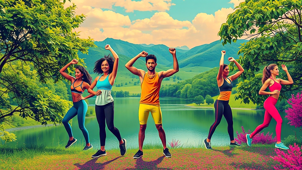 무릎 관절염 A to Z: 원인, 증상, 진단부터 치료, 예방까지 완벽 가이드 7 예방 및 관리법 (popart 스타일)