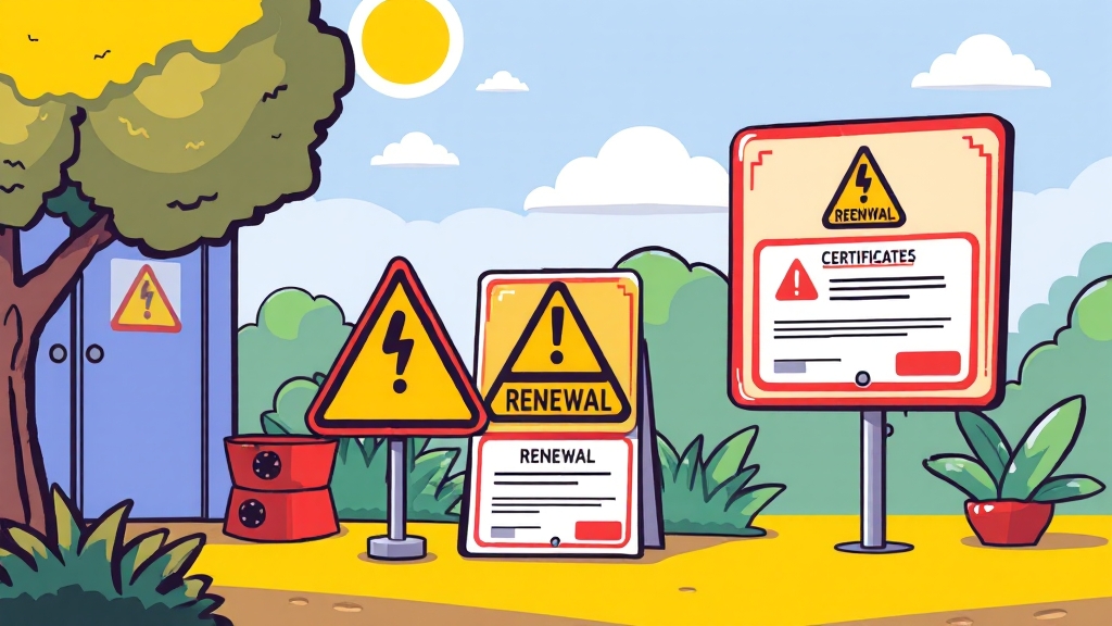 한국장학진흥원 자격증 갱신 절차와 필수 정보 총정리 8 꼭 알아두세요! (주의사항) (cartoon 스타일)