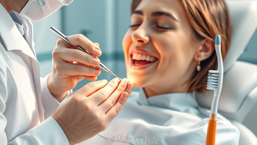 심각한 잇몸 내려앉음, 치료 사례는? (illustration 스타일)