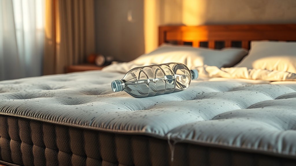 매트리스 교체 시기 & 관리법 (realistic 스타일)