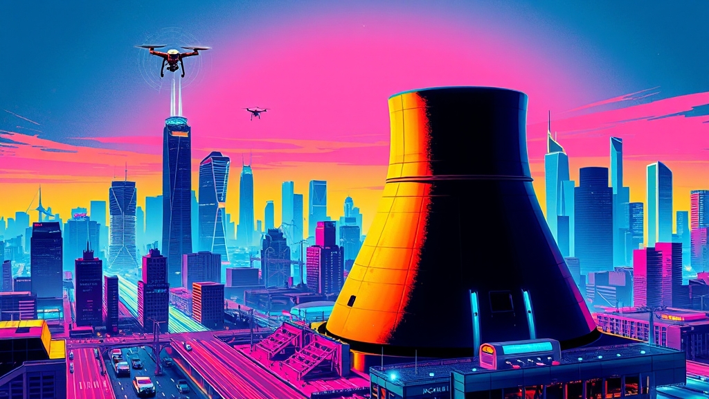 SMR 시장, 얼마나 성장할까? (popart 스타일)