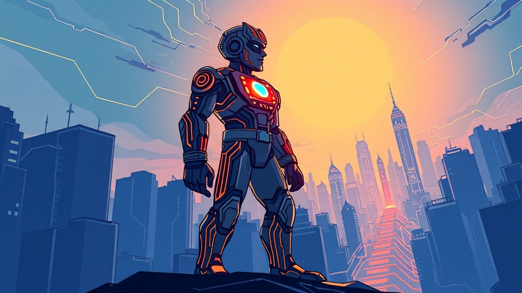 SK하이닉스 중장기 전망 (cartoon 스타일)