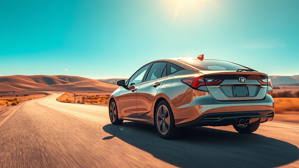 하이브리드 자동차 구매 시 고려사항 (realistic 스타일)