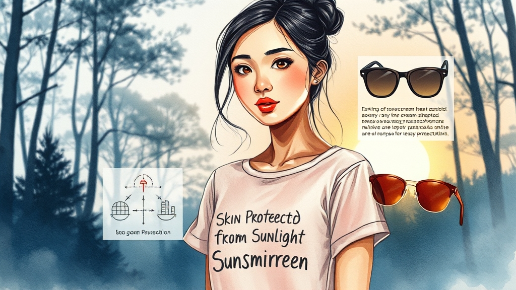 멜라논 크림 주의사항 & 부작용 (watercolor 스타일)