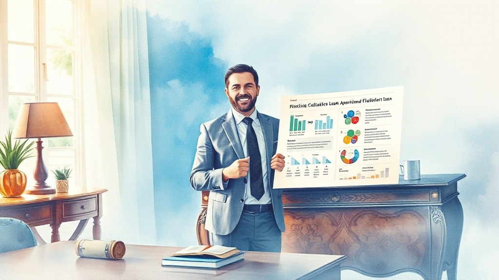 담보 유무에 따른 선택 (watercolor 스타일)