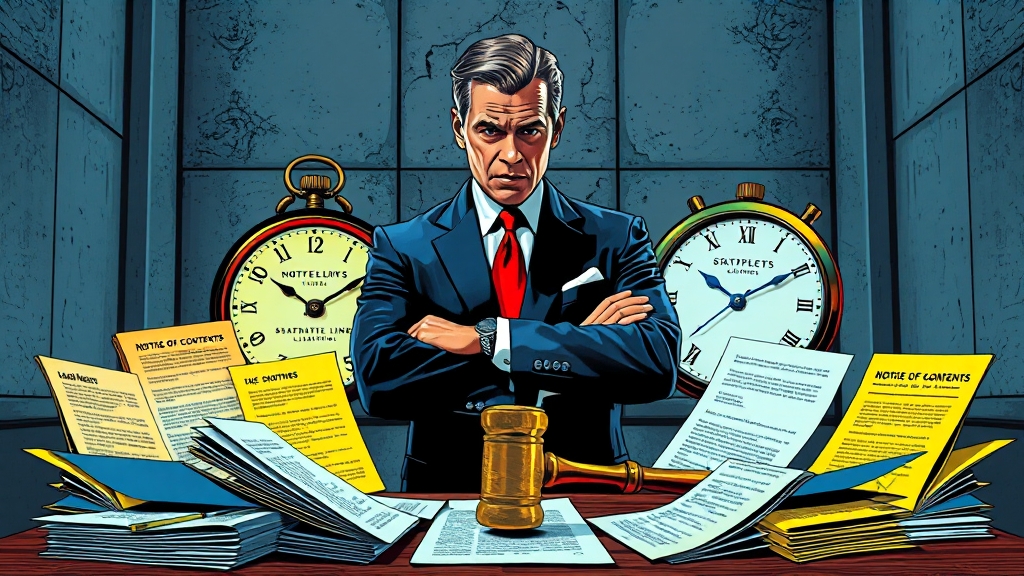 내용증명의 효력, 언제까지일까요? (popart 스타일)