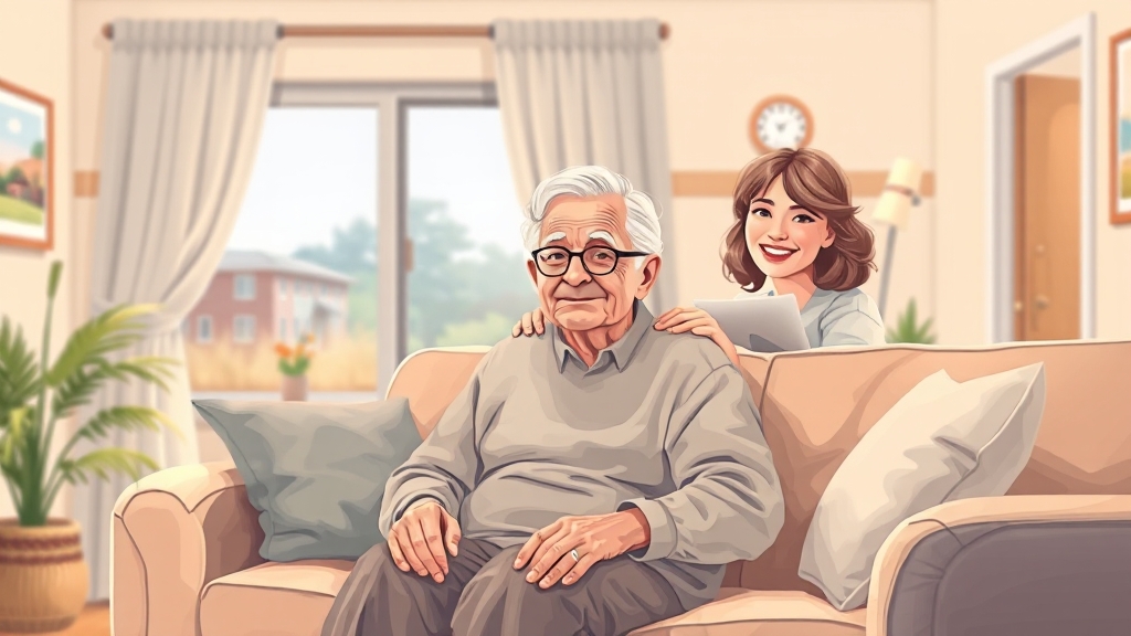 급여 종류 및 서비스 이용 절차 (illustration 스타일)