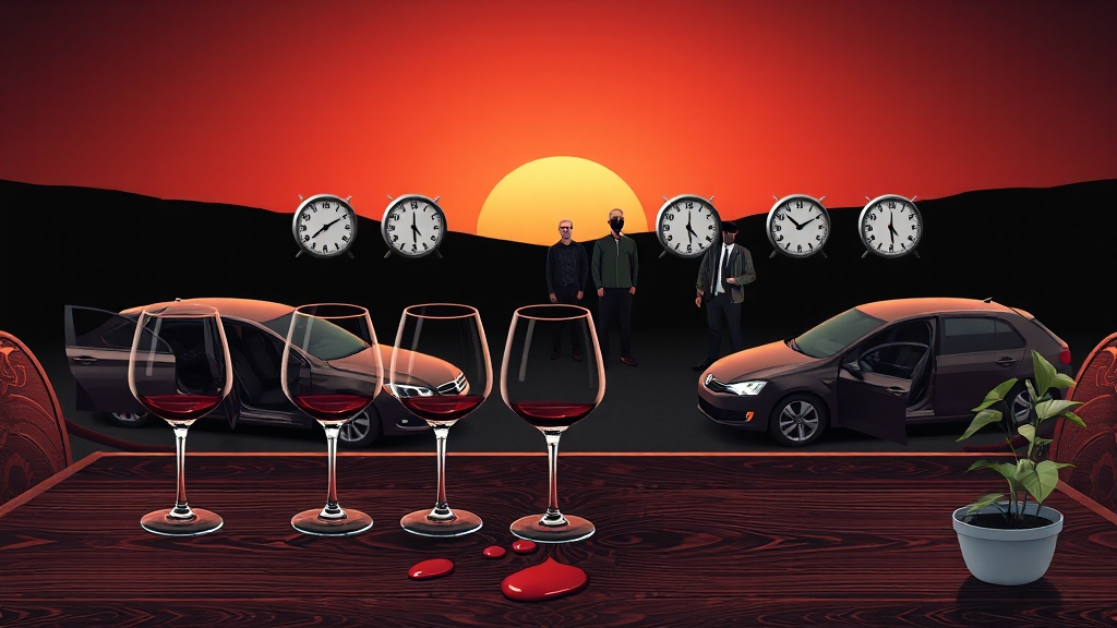 음주운전, 어떻게 예방해야 할까? (illustration 스타일)