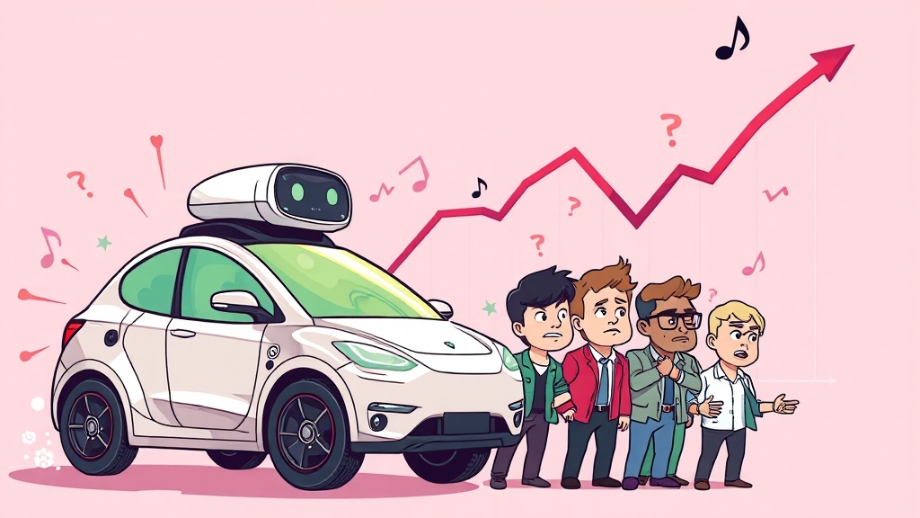 전문가들의 엇갈린 전망 (cartoon 스타일)