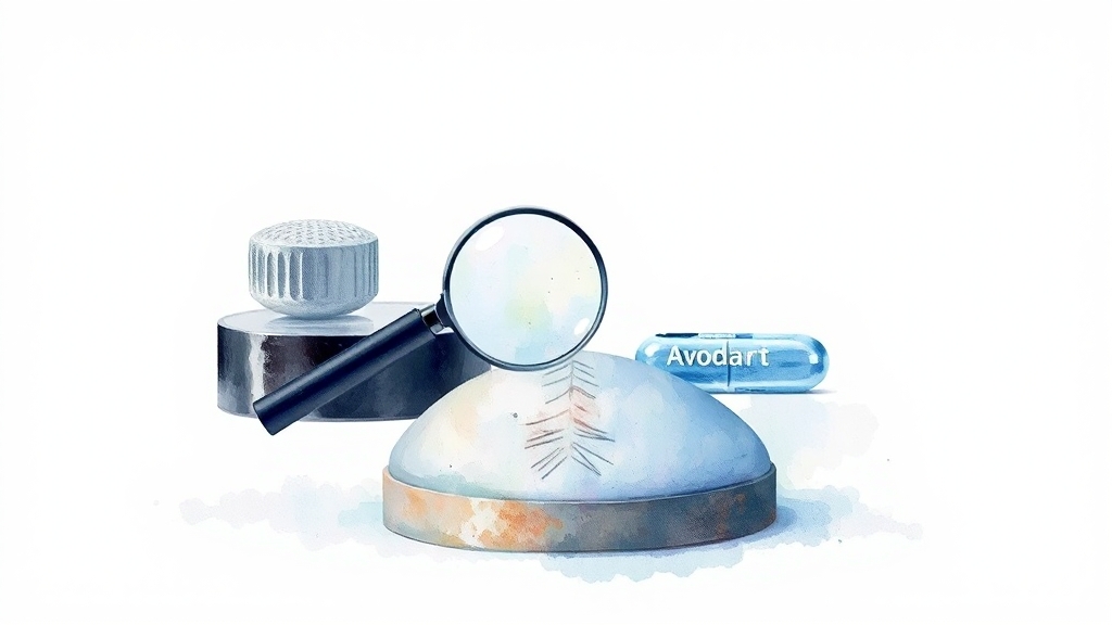 프로페시아 vs 아보다트, 무엇이 다를까? (watercolor 스타일)