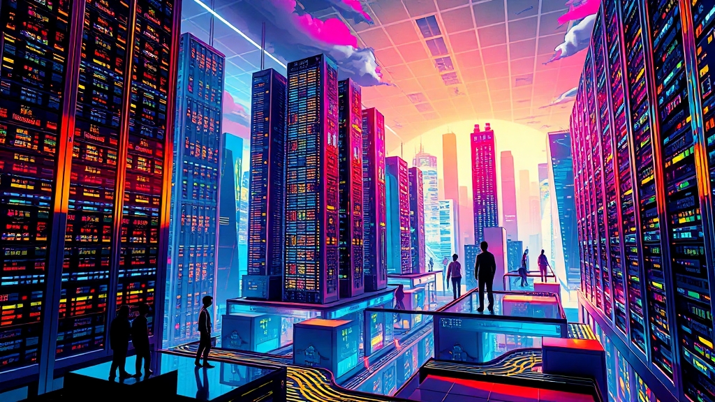 데이터센터, 왜 주목해야 할까? (popart 스타일)