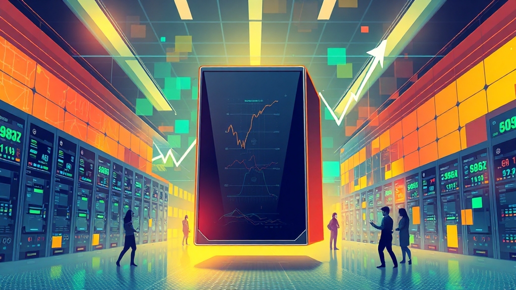 국내외 데이터센터 관련주 분석 (cartoon 스타일)