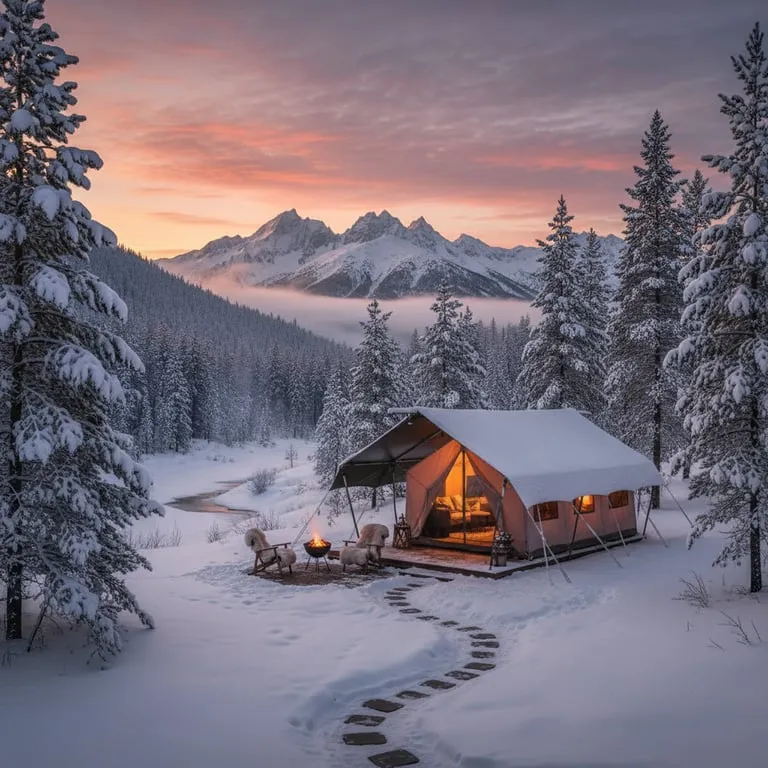 겨울 글램핑 추천