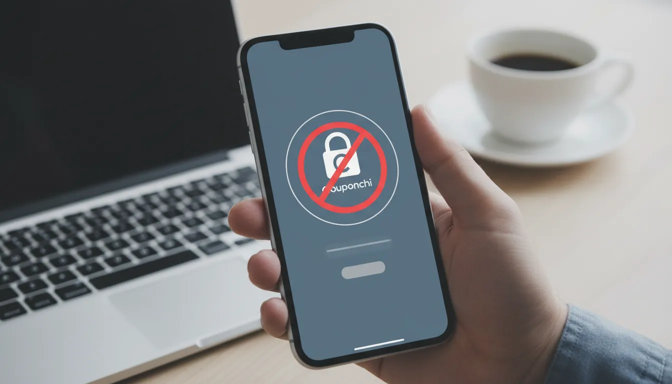 쿠폰치 계정 비활성화 방법