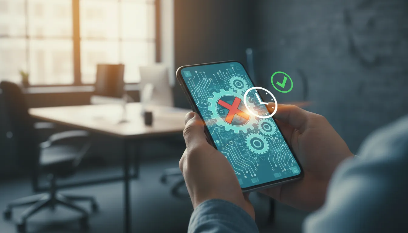 쿠펀치 업무 확정 시간 안된 오류 해결법