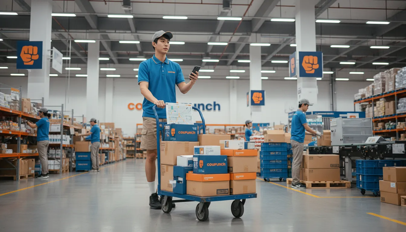 쿠펀치알바하는법