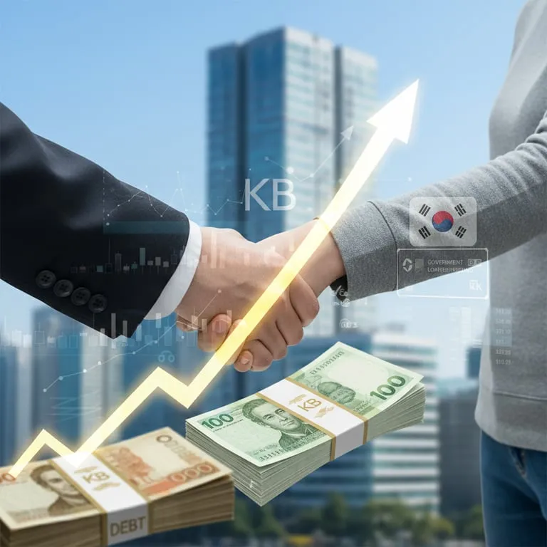 KB저축은행정부지원대환대출 조건 신청방법