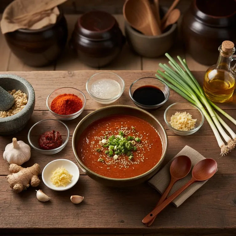 입맛 사로잡는 양념장 황금 비율과 재료 준비