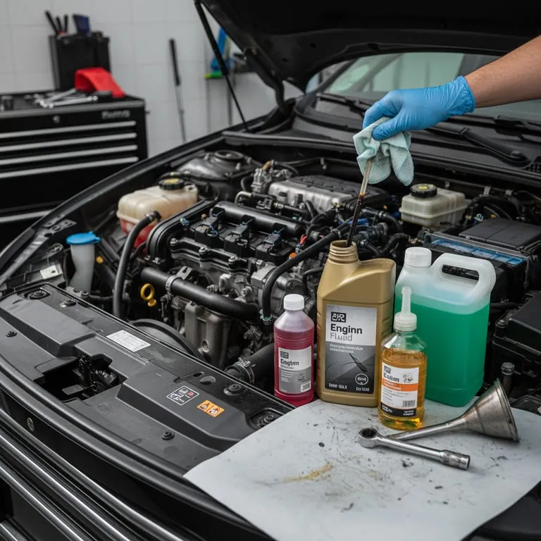 엔진의 심장과 혈액, 각종 오일류 및 냉각수 점검