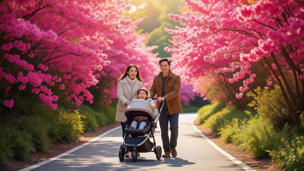 🚶‍♀️ 진달래동산 완벽 공략: 추천 산책 코스와 포토존