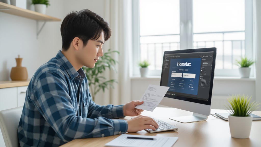 💻 홈택스(PC)로 간편하게 발급받는 법