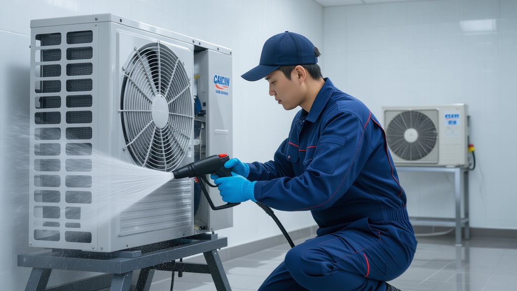 🛠️ 캐치 서비스 분해 청소 과정