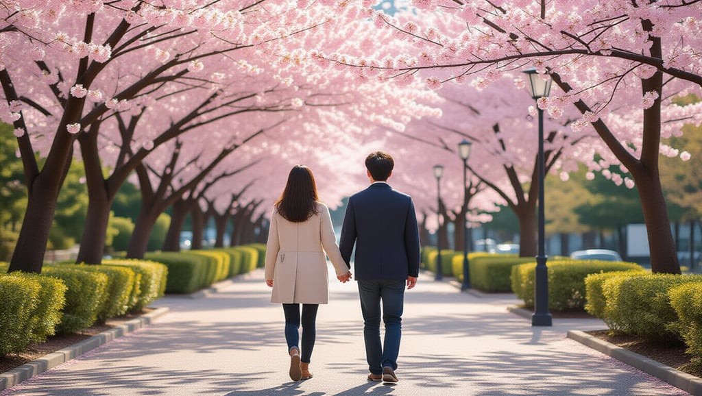 💖 성공적인 벚꽃 데이트 코스 팁