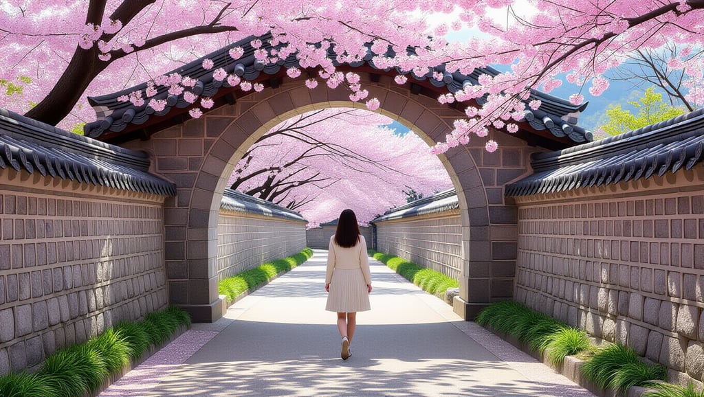 🌸 남한산성 벚꽃길, 봄의 절정을 만끽해요!