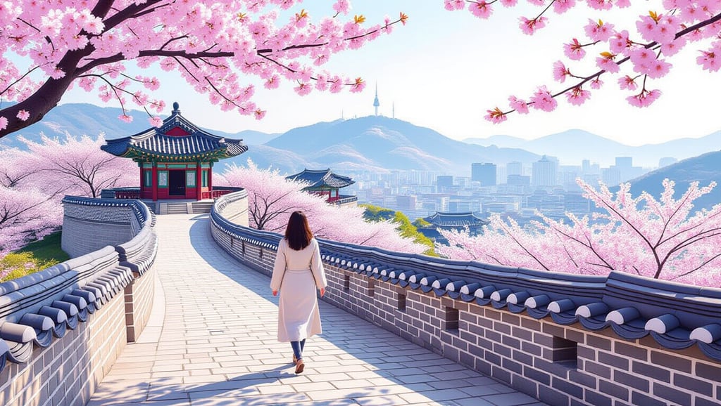 🚶‍♀️ 남한산성 벚꽃 산책 코스 & 인생샷 뷰포인트