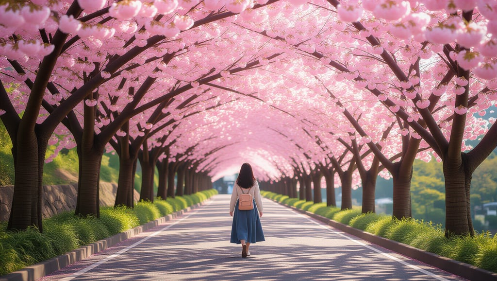📋 작천정 벚꽃길, 어떤 매력이 있을까요?