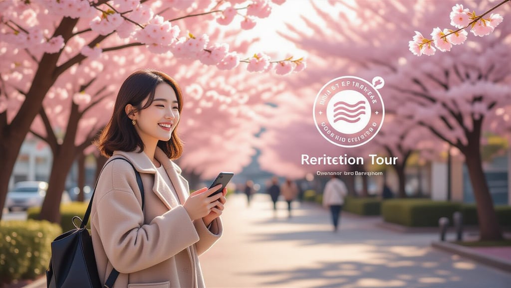 🗺️ 천안 벚꽃 여행을 더욱 풍성하게 만드는 봄꽃 스탬프 투어