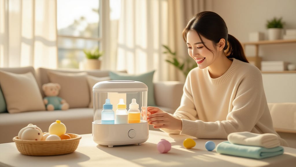 📋 폴레드 픽셀 젖병소독기 핵심 특징과 살균 원리