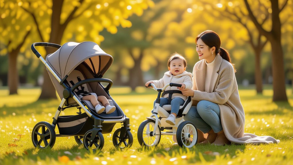 📋 에그 유모차 vs 올보르 트라이크, 핵심 특징 비교