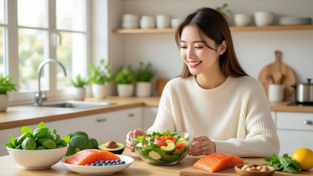 🌟 노화 방지 효과를 극대화하는 12가지 추천 식품