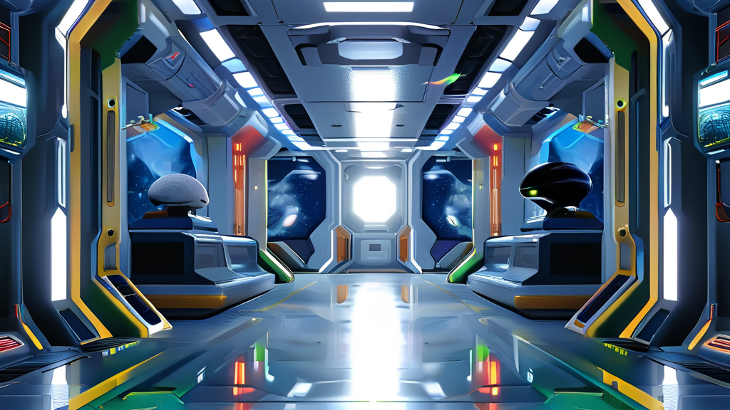 과학적 상상력과 감동의 조화 (realistic 스타일)