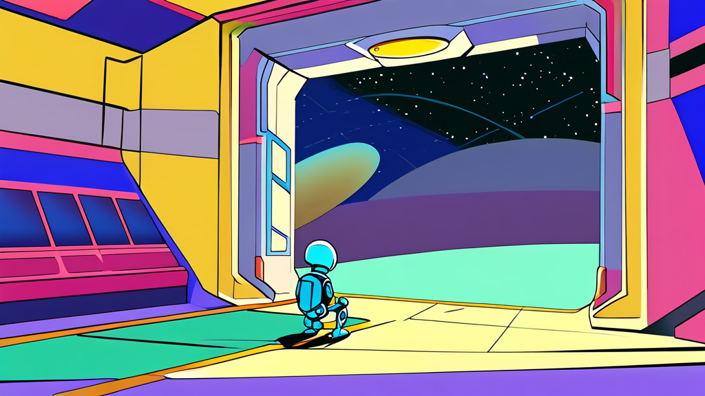 흥미진진한 줄거리와 숨겨진 메시지 (cartoon 스타일)