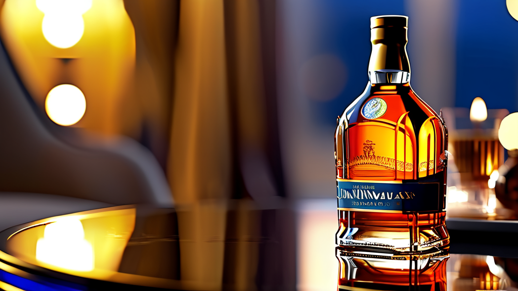 특별한 날을 위한 선물: 조니워커 블루라벨 선택 가이드 (realistic 스타일)